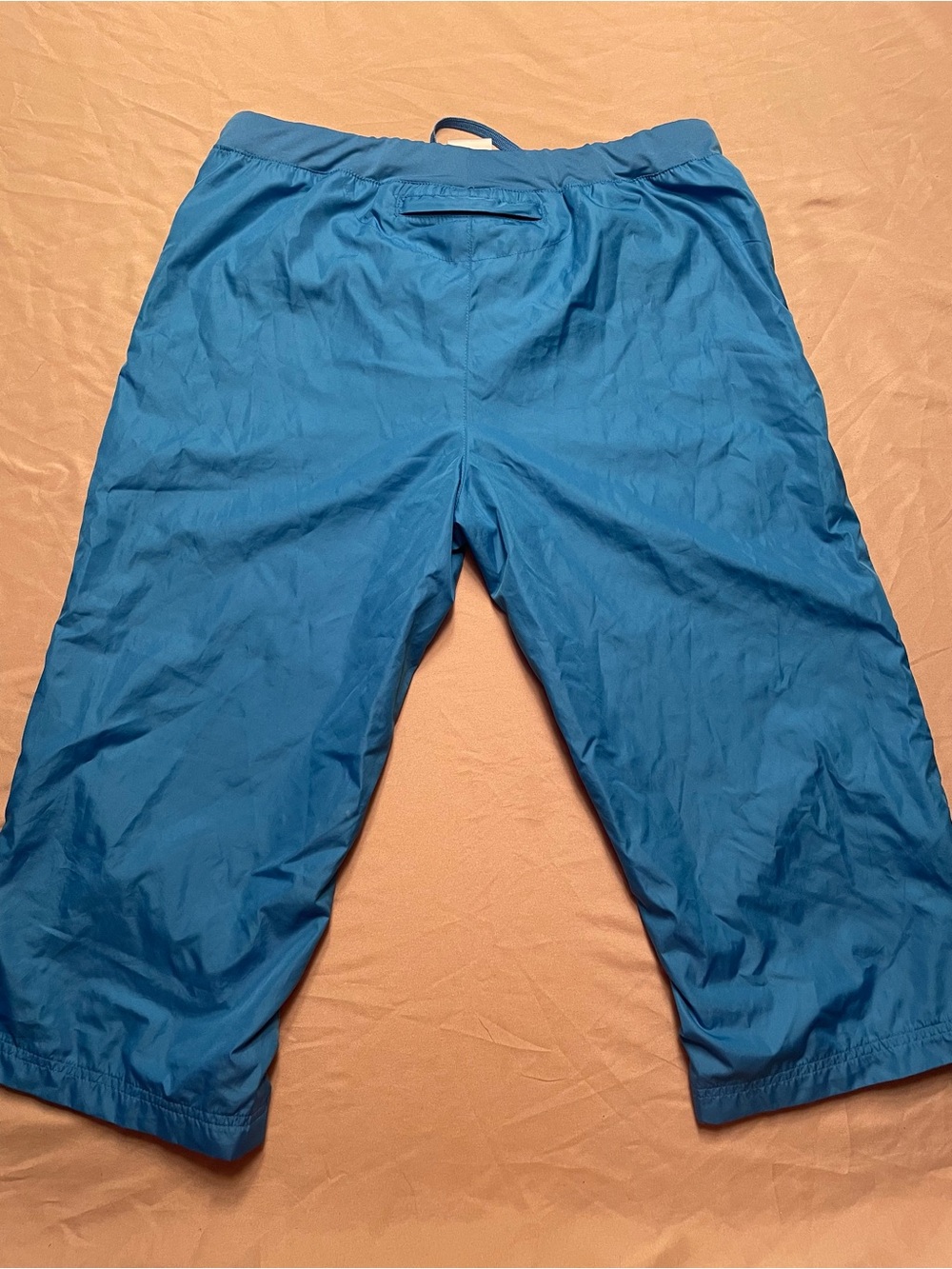 Danskin Now Cabana Blue Athletic Capris with Drawstring - Picture 7 of 7